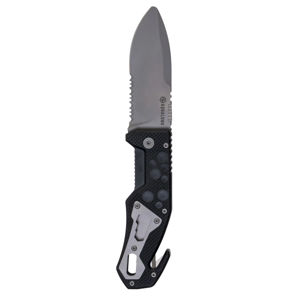 AQUALUNG TACTICAL RESCUE KNIFE Couteau Pliable De Plongée Sous Marine 4 AQUALUNG TACTICAL RESCUE KNIFE Couteau Pliable De Plongée Sous Marine – Image 2