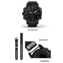 GARMIN_DESCENT MK2S NOIR MAT 19 GARMIN_DESCENT MK2S NOIR MAT -Équipement De Plongée GARMIN DESCENT MK2S Noire 8