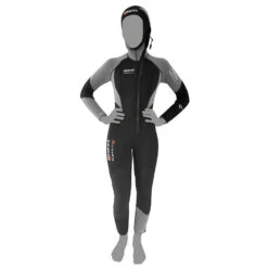 Équipement De Plongée 11 MARES FLEXA EVO Combinaison Femme De Plongée Sous Marine 7 Mm