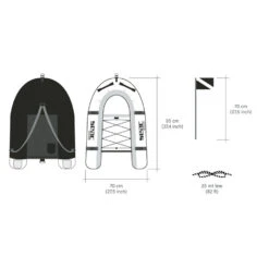 SEAC BRIDGE Planche De Pêche Sous-marine Gonflable -Équipement De Plongée SEAC BRIDGE planche de peche saous marine 2