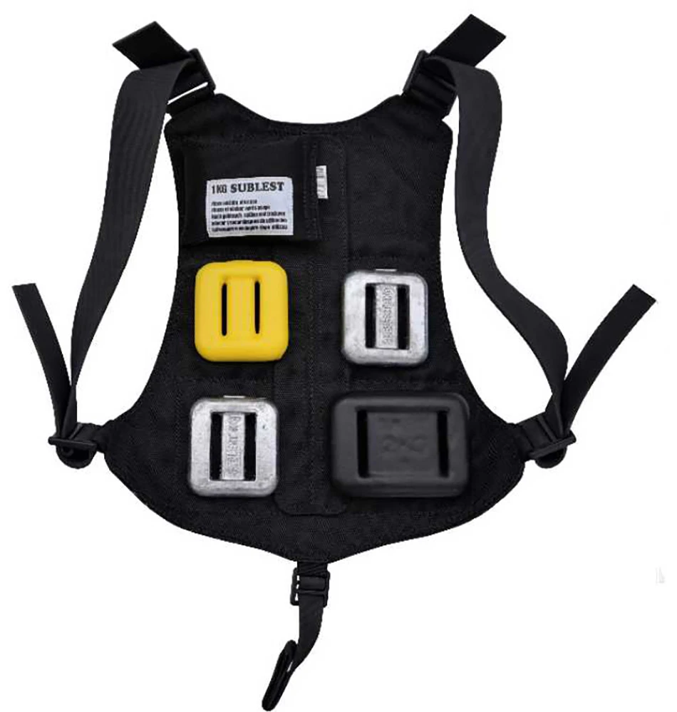 SUBLEST Baudrier Dorsal QUICKSAFE Simple Bretelles Avec 6 Poches Vides 4 SUBLEST Baudrier Dorsal QUICKSAFE Simple Bretelles Avec 6 Poches Vides – Image 2