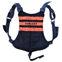 SUBLEST Baudrier Dorsal QUICKSAFE Simple Bretelles Avec 6 Poches Vides 9 SUBLEST Baudrier Dorsal QUICKSAFE Simple Bretelles Avec 6 Poches Vides -Équipement De Plongée SUBLEST Baudrier dorsal 6 poches vides GBD6P FLUO MS