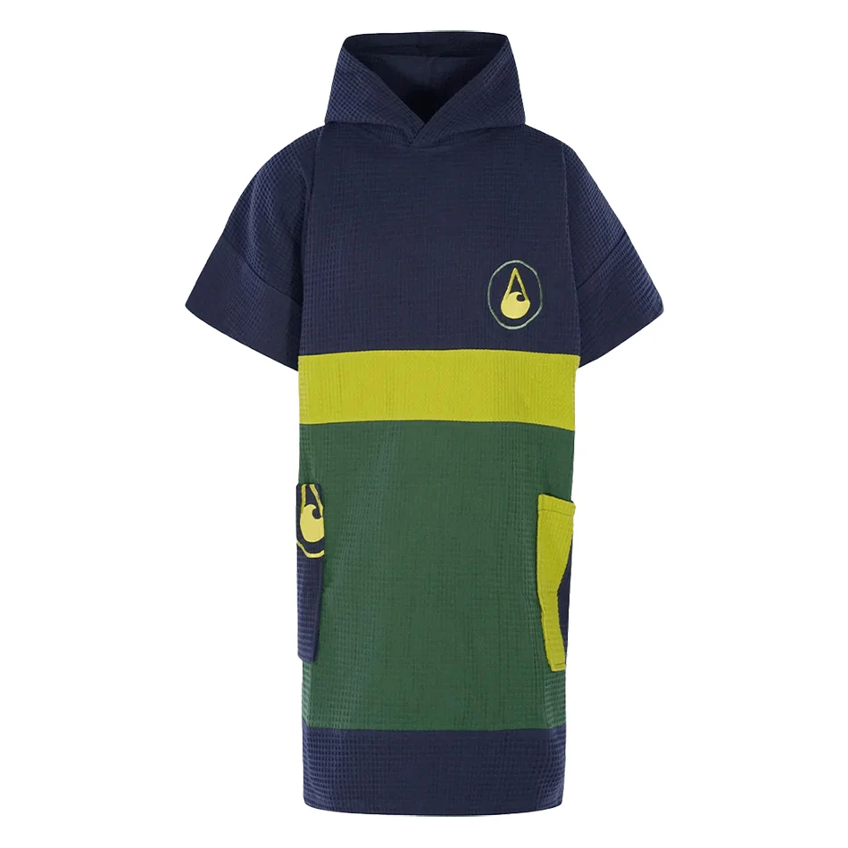 WAVE HAWAII PONCHO PAMPATAR En Coton Bio 3 WAVE HAWAII PONCHO PAMPATAR En Coton Bio