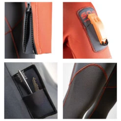 BEUCHAT AQUATREK Combinaison De Marche Aquatique 5/4/3 Mm Homme -Équipement De Plongée aquatrek homme detls 14 03 23