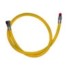 UR-FLEX FLEXIBLE BP Pour Détendeur 3/8" En 90 Cm -Équipement De Plongée flexible bp det ur flex JAUNE 3