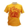 L'ARAIGNEE T-Shirt ARAIGNEE DE MER Jaune/rouge -Équipement De Plongée t shirt araignee jaune rouge 09 12 22